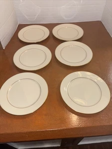 6-Lenox Fine China Cosmopolitan Collection "Hayworth" Bread & Butter plate - Picture 1 of 6