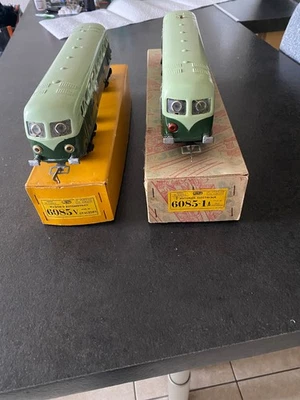 JEP ECHELLE O AUTOMOTRICE 6085-1A ET SA VOITURE VOYAGEURS 6085V EN BO - Photo 1/4