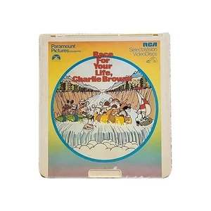 Race For Your Life Charlie Brown RCA Selectavision CED Videodisc - Picture 1 of 2