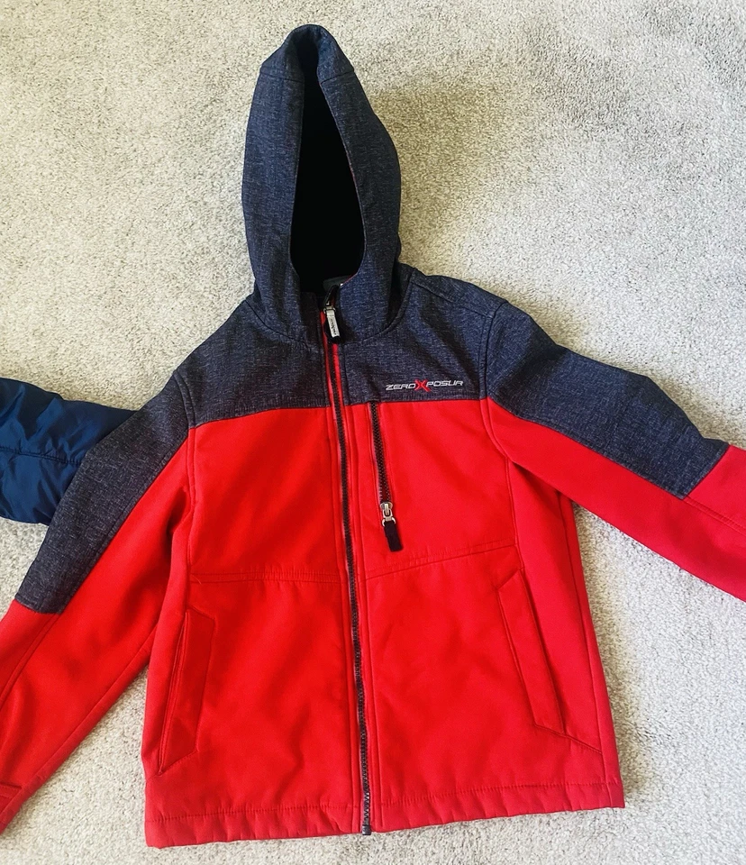Zeroxposure Boys Hooded Coat Size 8 - Image 1 of 1
