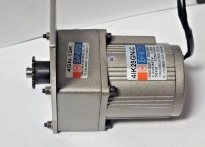 Yongkun Electrical 4IK25GN-C Gear MOTOR 4GN-10K gear head - Image 1 of 4