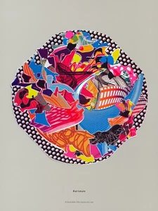1996 Print "Fattipuff" by Frank Stella - Picture 1 of 2