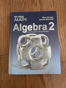 BIG IDEAS MATH Algebra 2 Ser.: Big Ideas Algebra 2 by Ron Larson (2014,... - Bild 1 von 6