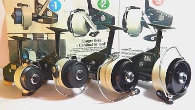 Full range collection of '60-70s' vintage ABU Cardinal  spinning reel series - Image 1 of 4