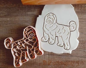 Labradoodle Goldendoodle Dog Body Parson Dog Doggy Pet Animal Cookie Cutter - Picture 1 of 5