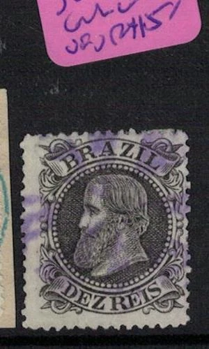 Brazil SC 82 Violet Cork Cancel VFU (10elv) - Image 1 of 1