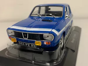 Norev Renault 12 Gordini 1971 ohne Stoßstange blau 1/18 185248 11 0224 - Bild 1 von 7
