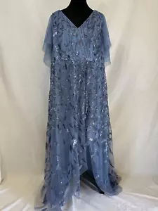 Ever-Pretty Blue Sequin Dress - Picture 1 of 3