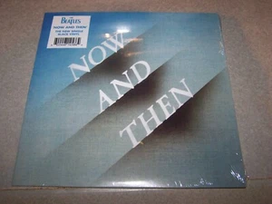 THE BEATLES " NOW AND THEN "GERMAN IMP 7" MARBLE VINYL W/PIC SLEEVE - Picture 1 of 2