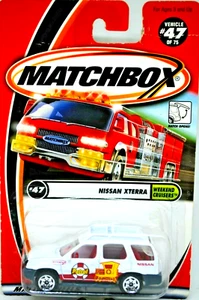 Matchbox SuperFast no: 47 NISSAN XTERRA Rescue Vehicle w/ Rear Opening HATCH MOC - Picture 1 of 7