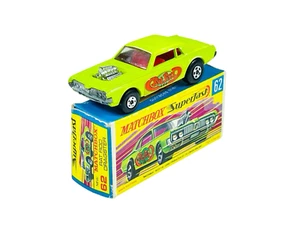 Matchbox Lesney Superfast MB62 RATROD Mercury Cougar w/G Style Box - Picture 1 of 13