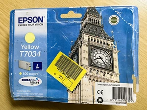 Cartucho de tinta Epson T7034 amarillo (D4) - Imagen 1 de 1