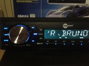 AUTORADIO MPMAN DKR100 RICEVE FREQUENZE FM LEGGE DA CHIAVETTA USB E MEMORIA SD  - Foto 1 di 4