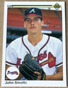 JOHN SMOLTZ HOF 1990 UPPER DECK Card #535 NM-MT Condition - Picture 1 of 2