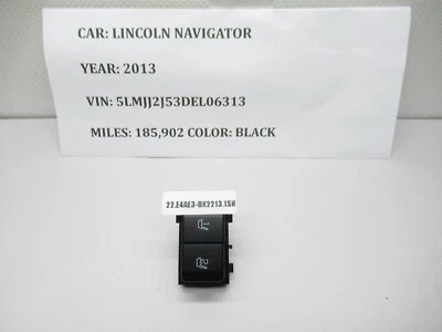 2010-2017 Lincoln Navigator Front Left Memory Seat Switch BL1T14776AAW OEM - Image 1 of 4