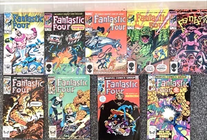 FANTASTIC FOUR. NUMBER'S 251 254 263 270-272. 279 & 298. (9 ISSUE 1983-1987 LOT) - Picture 1 of 19