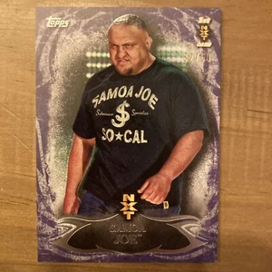 2015 Topps WWE Undisputed Samoa Joe 1st NXT Card 32/50 - Picture 1 of 3