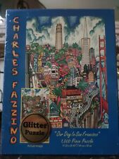 New listing
		NEW CHARLES FAZZINO Our Day In San Francisco Puzzle 1000 piece Glitter