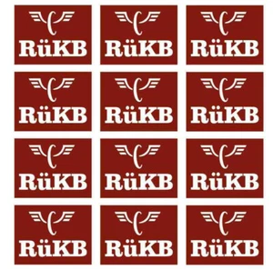12teil. AUFKLEBER Set rot - RüKB Rügen Roland Piko LGB Spur G DECAL 027 - Bild 1 von 1