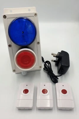 Panic Alarm With Three Panic Buttons, Wireless Shop Panic Alarm/Home Panic Alarm - Image 1 of 3