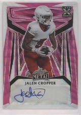 2023 Leaf Metal Pink Wave /5 Jalen Cropper #BA-JC2 Auto