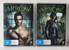 Arrow Season 1 Pre-Owned & Season 2 *Sealed* DVD Region 4 Tracked Postage