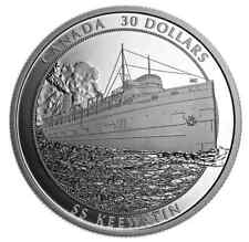2020 CANADA $30 SS KEEWATIN Historic Steamship 2oz .9999 Pure Silver Proof Coin