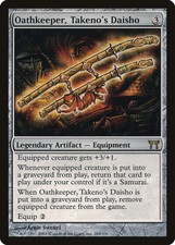 Oathkeeper, Takeno's Daisho Champions of Kamigawa NM Rare MAGIC CARD ABUGames
