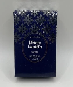 groovi beauty Warm Vanilla Soap Net Wt. 3.5oz - Bild 1 von 2