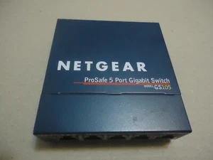 NetGear ProSafe GS105 v4 5-Port Gigabit Ethernet Switch - Picture 1 of 7