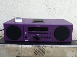 Yamaha MCR-B142 Micro Component Stereo System CD FM USB iPod Bluetooth Purple - Picture 1 of 24