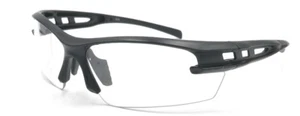MTB Cycling Glasses Clear Lens ANTI-FOG 99.9% UV Protection - Mountain Biking - Picture 1 of 2