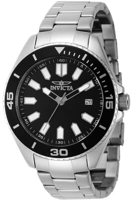 INVICTA 46316 PRO DIVER OROLOGIO UOMO ACCIAIO NERO DATA 43mm SOTTOCOSTO - Immagine 1 di 2