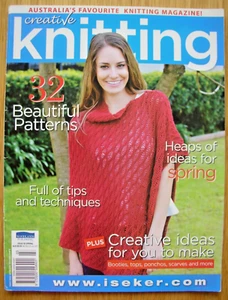 Knitting Pattern Magazine Issue 58 - CREATIVE KNITTING - 32 Beautiful Patterns - Picture 1 of 2
