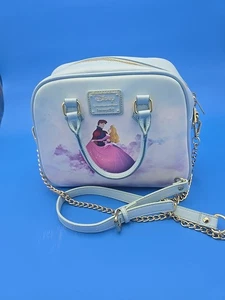 DISNEY'S SLEEPING BEAUTY PRINCESS CASTLE SERIES CROSSBODY BAG BY LOUNGEFLY - Picture 1 of 10
