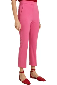 π MAX MARA Virgin Wool Crepe Cropped Trousers US12 _It46_ De42_ Gb14_ Fr44 - Picture 1 of 24