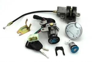 Nuevo juego de llaves de interruptor de encendido de scooter para TaoTao 49cc 50 cc 150cc gy6 Peace Rok... - Imagen 1 de 6