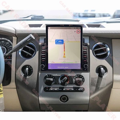 2 Din CarPlay Android 13 Car Radio GPS FM BT +CAM For Ford Expedition 2007-2017 - Image 1 of 4
