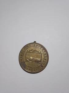 San Giulio Da M.Vergine Antica Medaglia M.Del Montevergine Cm 3,3 - Foto 1 di 2