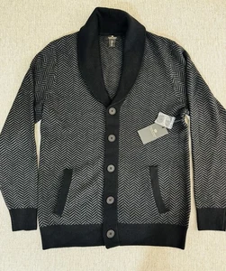 Neu mit Etikett Daniel Bishop Heritage Collection Large Herrenpullover Strickjacke Grandpacore - Bild 1 von 10