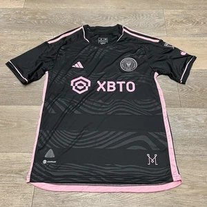 Adidas Messi XBTO Miami International Soccer Club Jersey Mens M Slim Fit SS - Picture 1 of 17