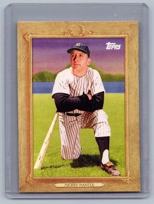 2010 Topps #TR28 Mickey Mantle Turkey Red - Image 1 of 2