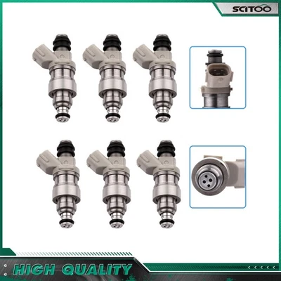 For Toyota 4Runner 1996-1998 Tacoma T100 1995-1998 3.4L 6pcs Fuel Injectors - Изображение 1 из 4