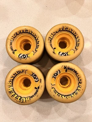 Sector 9 Wheels Slide Butterballs 70mm 80a - White/Yellow (Set) - Image 1 of 2