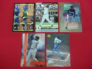 KEN GRIFFEY JR 5 DIFFERENT UPPER DECK INSERT BASEBALL CARD LOT SEATTLE CHICAGO - Picture 1 of 3