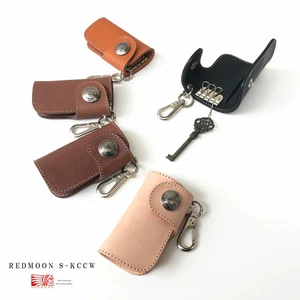 REDMOON S-KCCW Schlüsseletui 4 Farben verfügbar Unisex Rindsleder Made in Japan - Bild 1 von 3