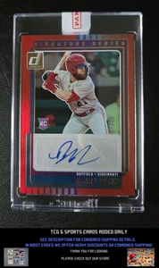 2025 Donruss #SG-BDN Blake Dunn Signature Series Red 1/49 Cincinnati Reds - Bild 1 von 2
