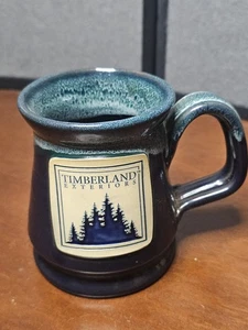 2017 Deneen Keramik Timberland Außen grüner Schaum/kobaltblau Kaffeebecher - Bild 1 von 7