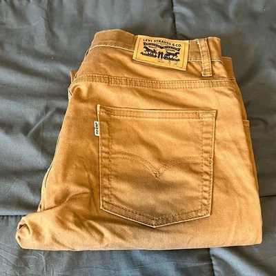 Pantalón Levi’s Caqui 5 Bolsillos Talla 18 Regular Foto 1 de 4