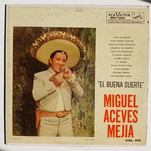Miguel Aceves Mejia El Buena Suerte Vol VIII RCA Victor MKL-1366 Vinyl LP Record - Bild 1 von 18